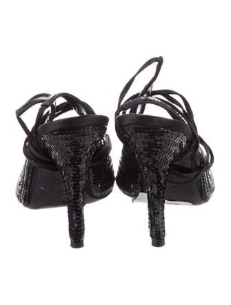 Attico Sequins Slingback Pumps