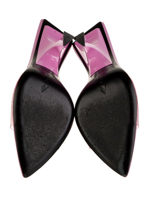 Attico Patent Leather Slides