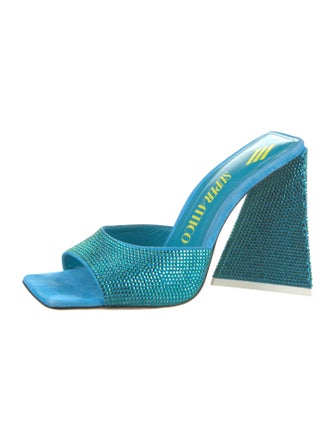 Attico Crystal Slides