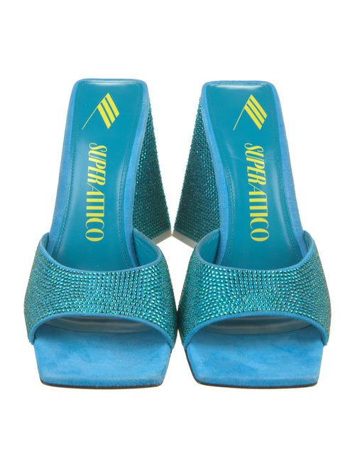 Attico Crystal Slides