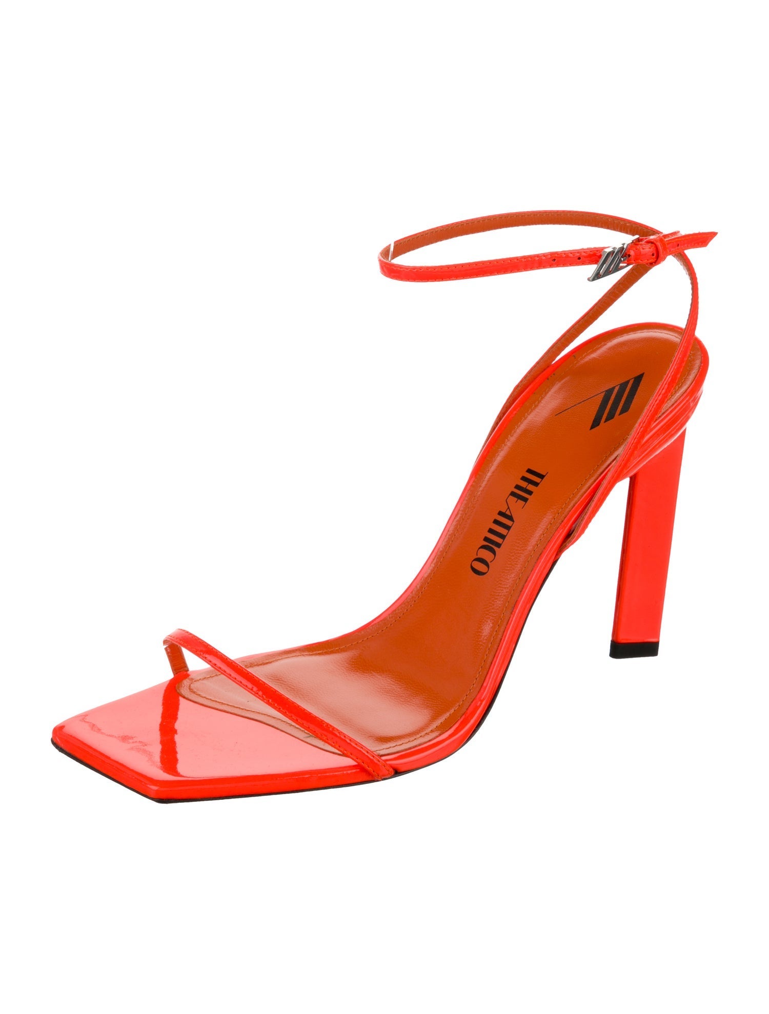 Attico Patent Leather Sandals