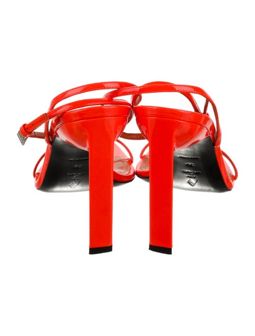 Attico Patent Leather Sandals