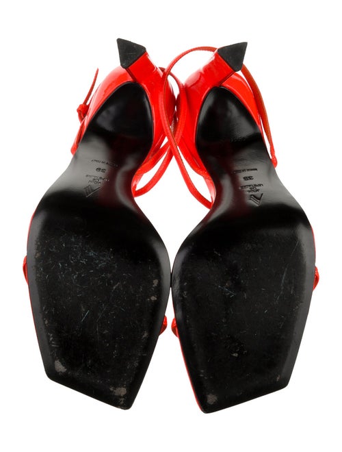 Attico Patent Leather Sandals