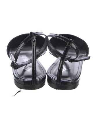Attico Patent Leather Mules