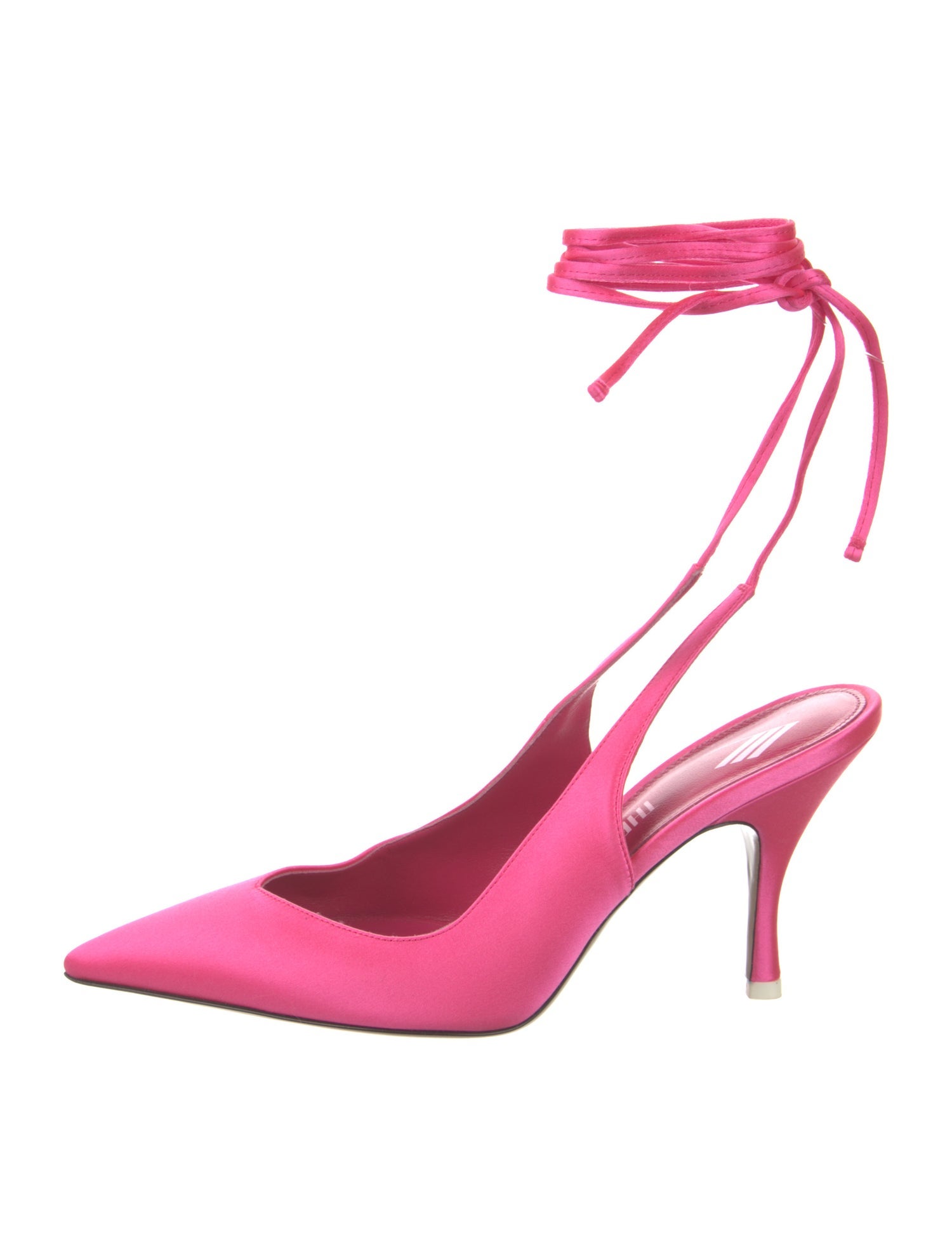 Attico Satin Slingback Pumps