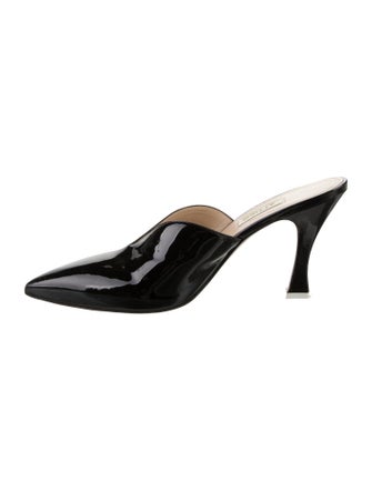Attico Patent Leather Mules