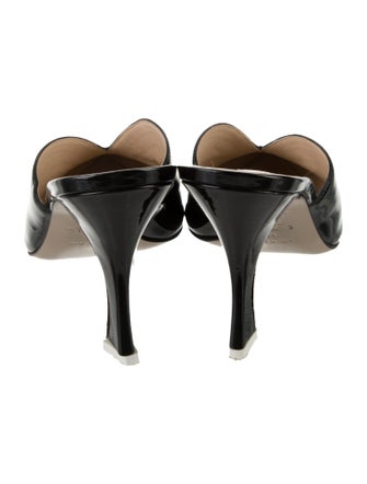 Attico Patent Leather Mules