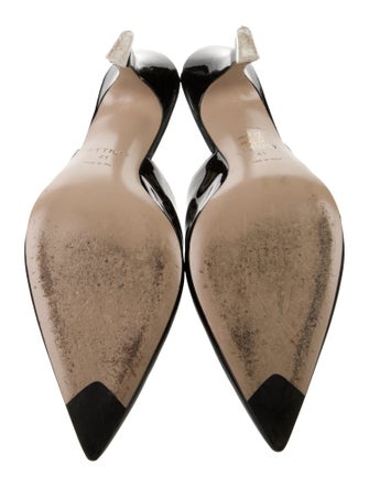 Attico Patent Leather Mules