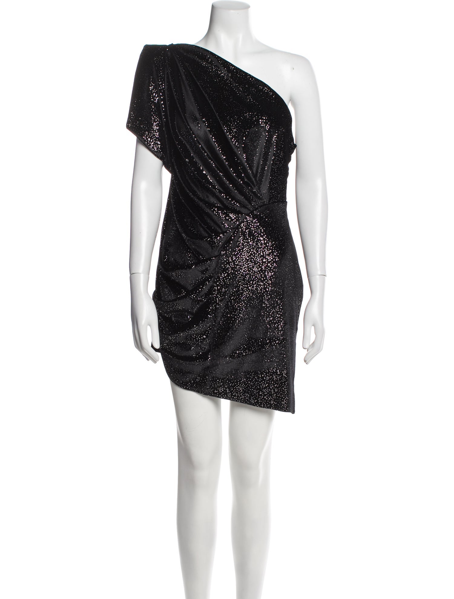 Attico One-Shoulder Mini Dress