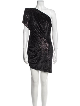 Attico One-Shoulder Mini Dress