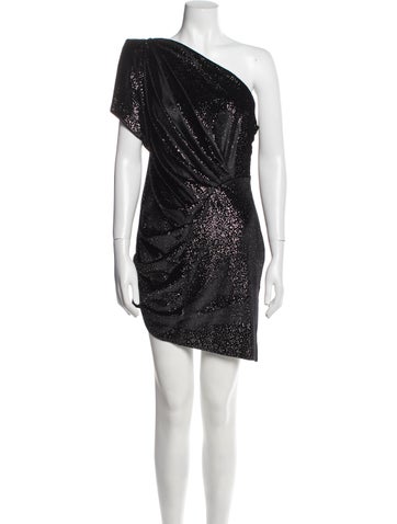 Attico Dresses One-Shoulder Mini Dress S