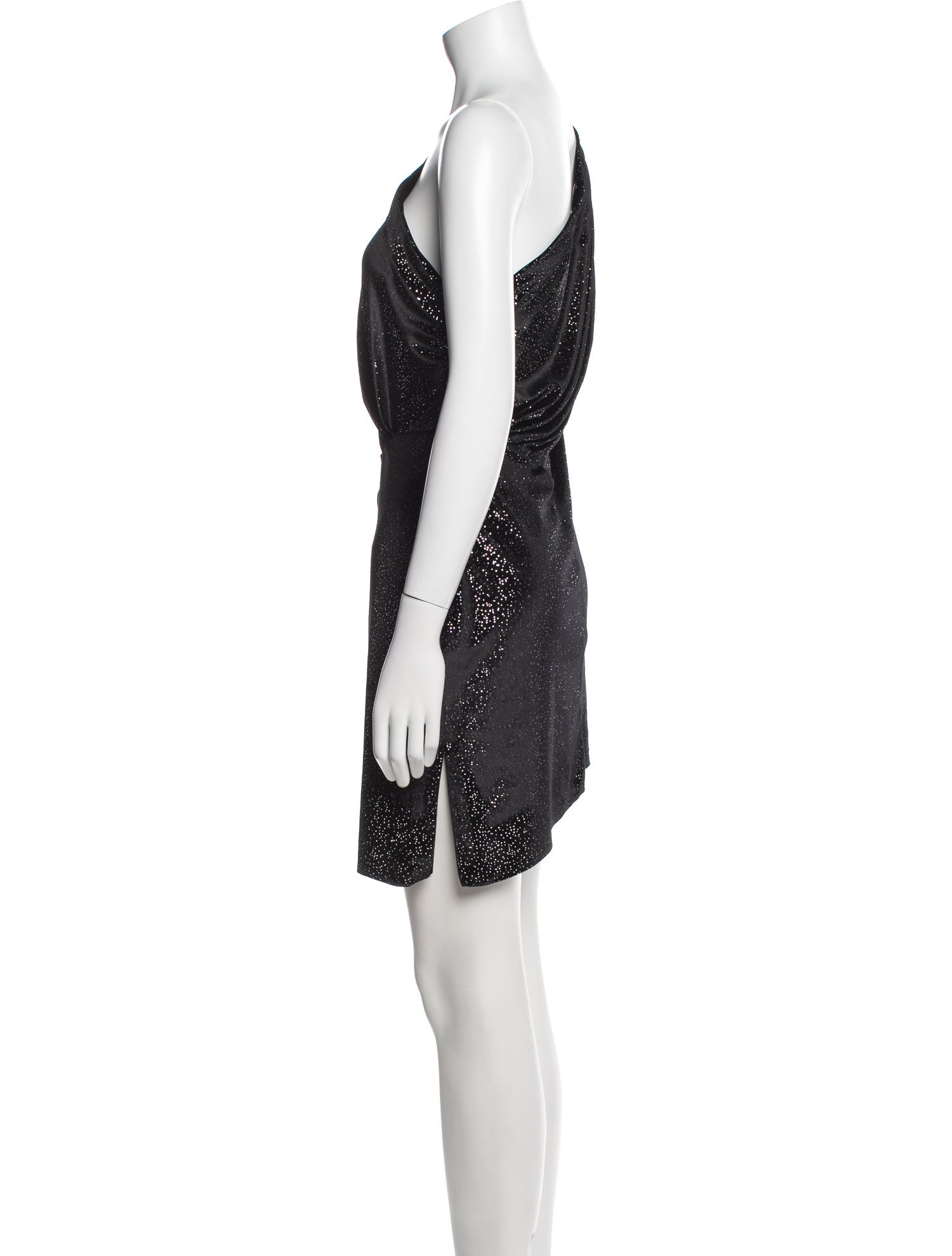 Attico One-Shoulder Mini Dress