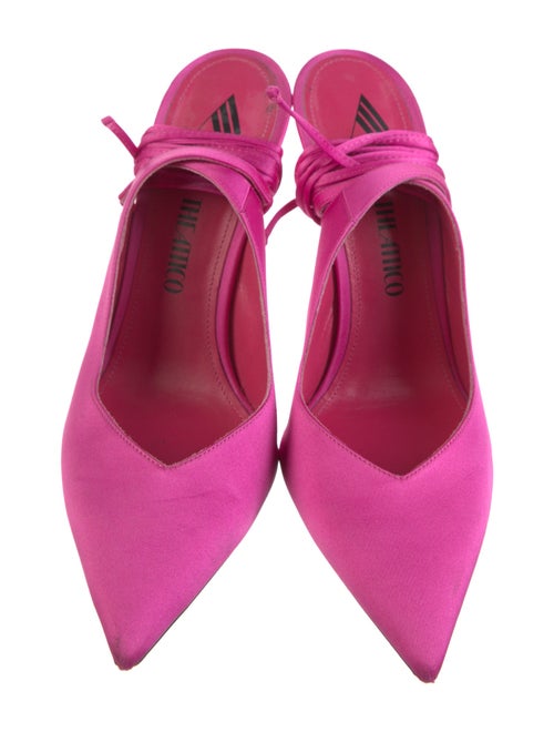 Attico Satin Slingback Pumps