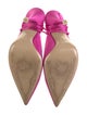 Attico Satin Slingback Pumps