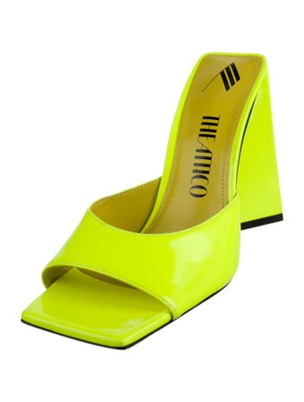 Attico Patent Leather Slides