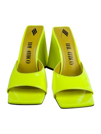 Attico Patent Leather Slides