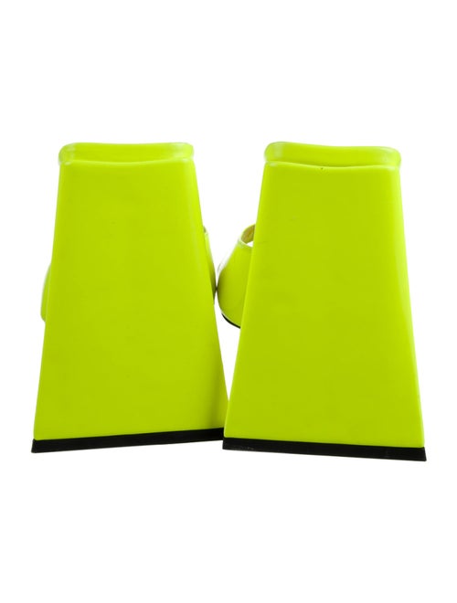 Attico Patent Leather Slides