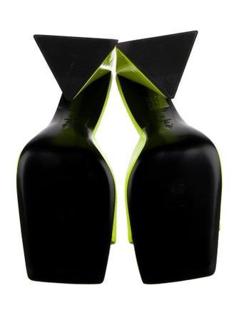 Attico Patent Leather Slides