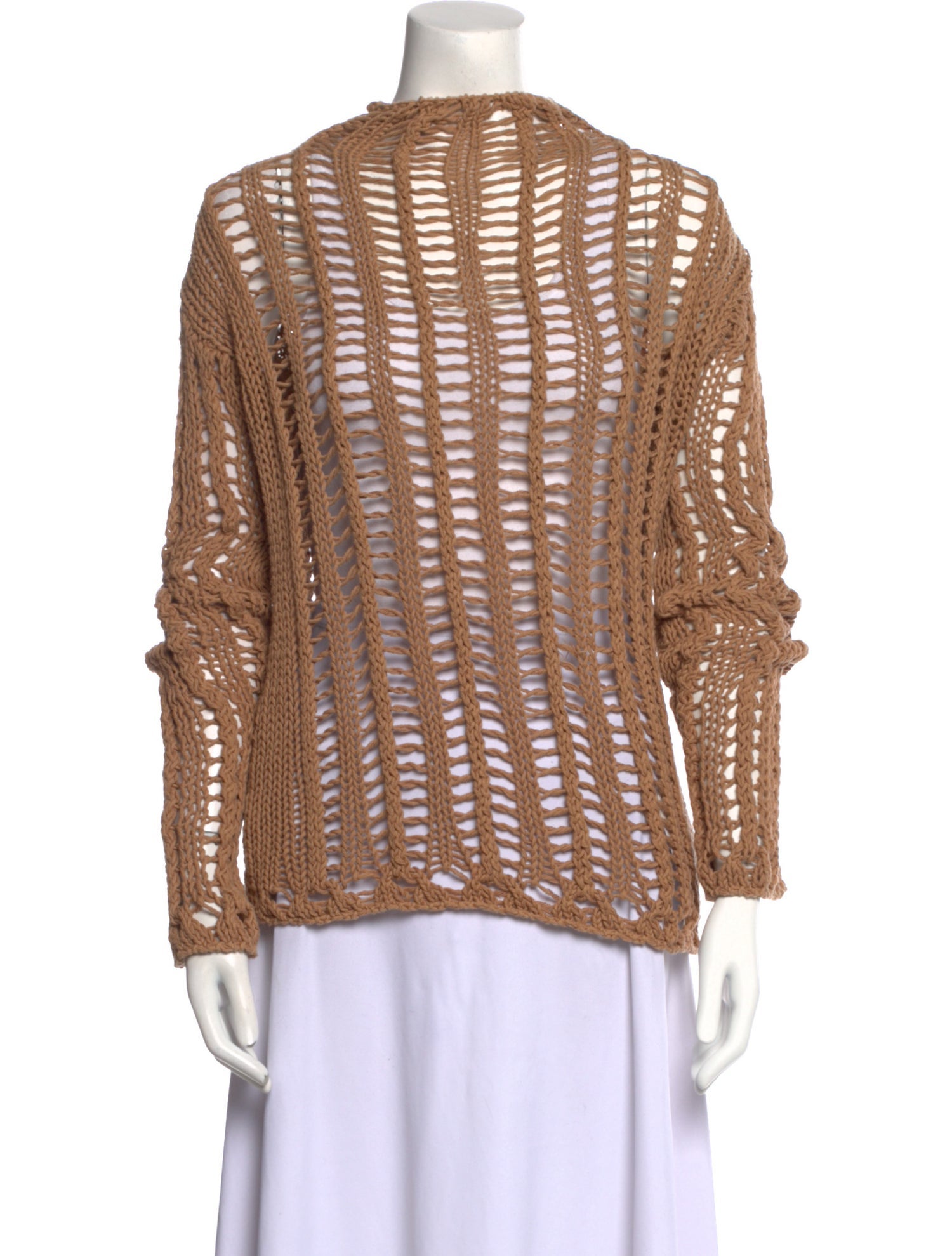 Attico Bateau Neckline Sweater