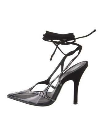 Attico PVC Slingback Pumps