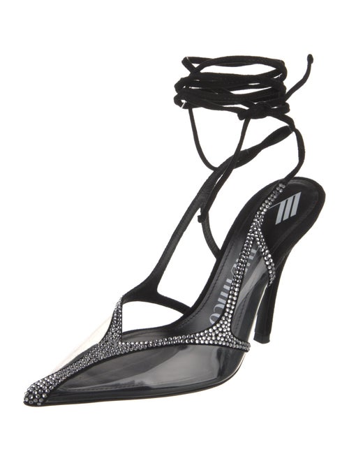 Attico PVC Slingback Pumps