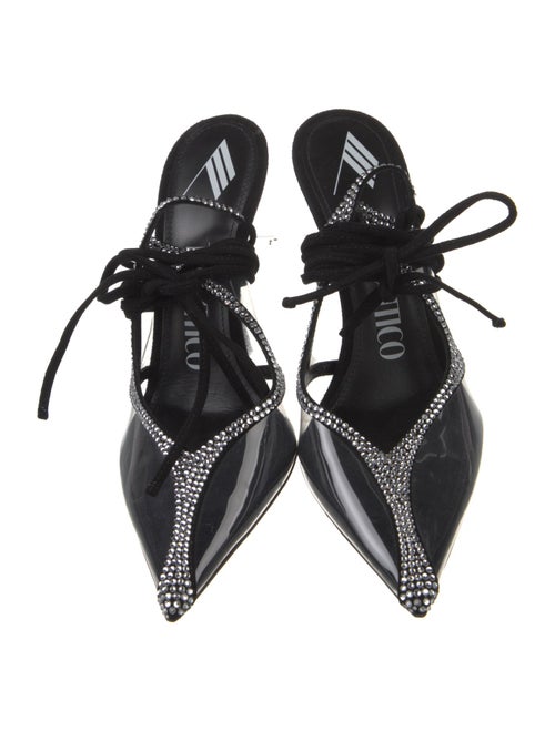 Attico PVC Slingback Pumps