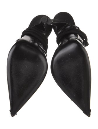 Attico PVC Slingback Pumps