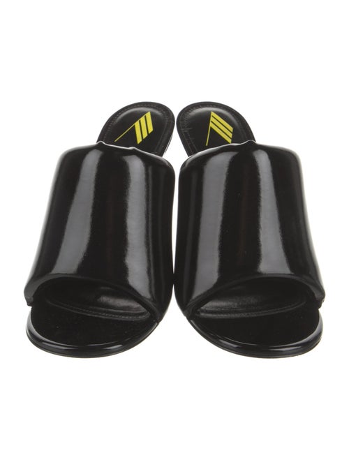 Attico Patent Leather Slides