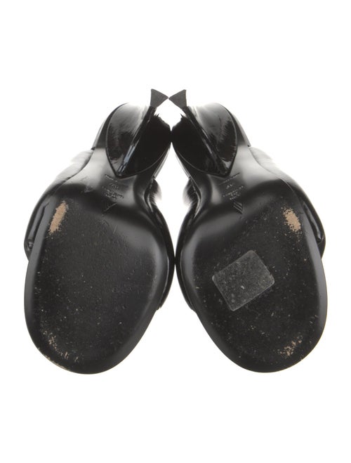 Attico Patent Leather Slides