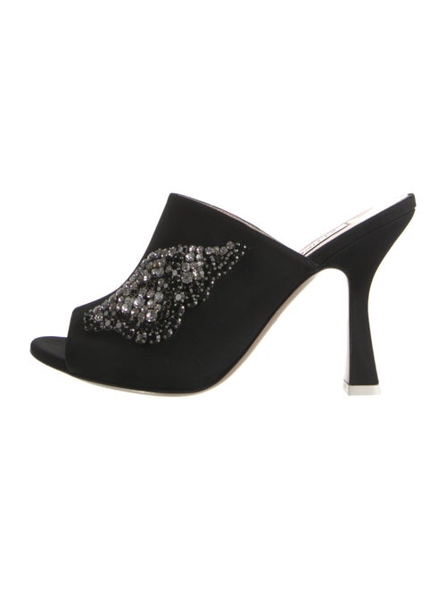 Attico Crystal Embellishments Slides