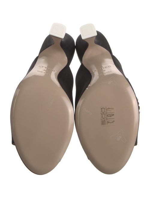 Attico Crystal Embellishments Slides