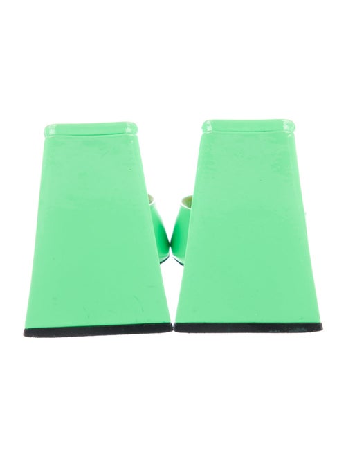 Attico Patent Leather Slides