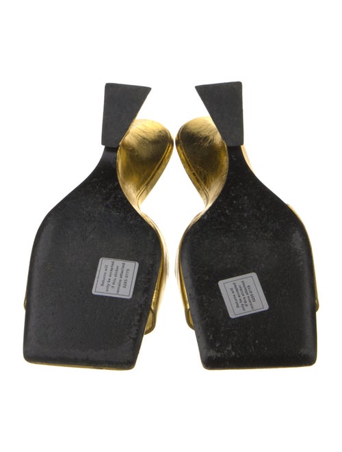 Attico Leather Slides