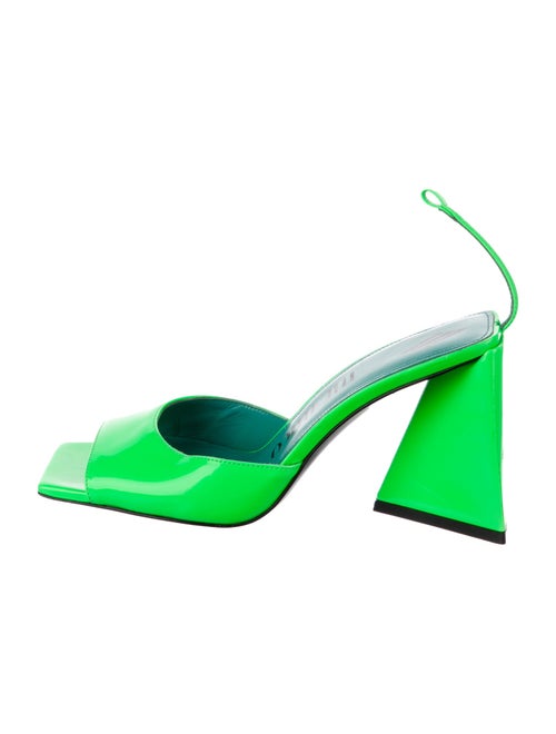 Attico Patent Leather Slides