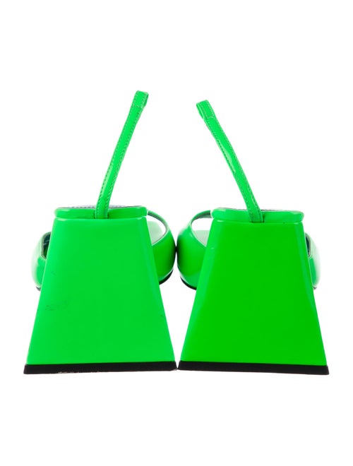 Attico Patent Leather Slides