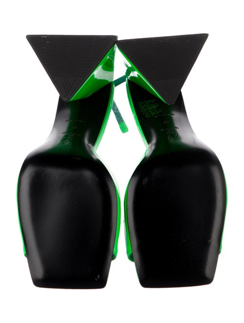 Attico Patent Leather Slides