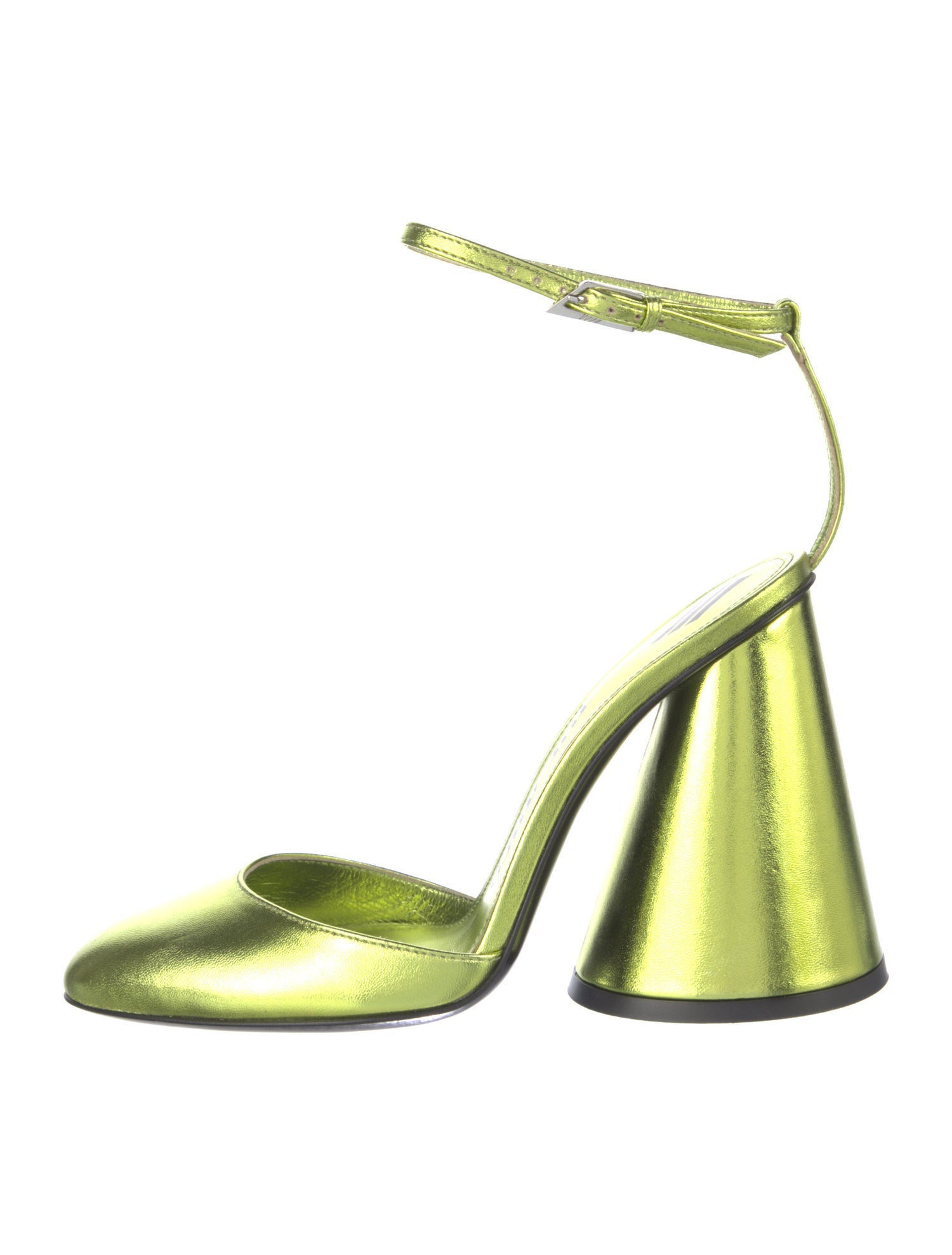 Attico Leather D'Orsay Pumps