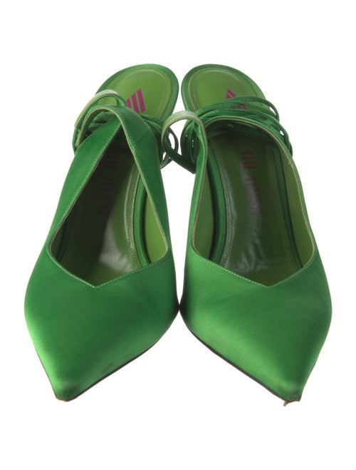 Attico Satin Slingback Pumps