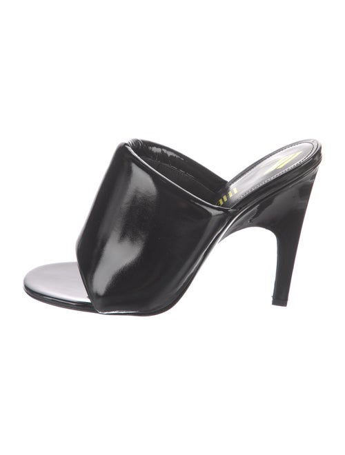 Attico Patent Leather Slides