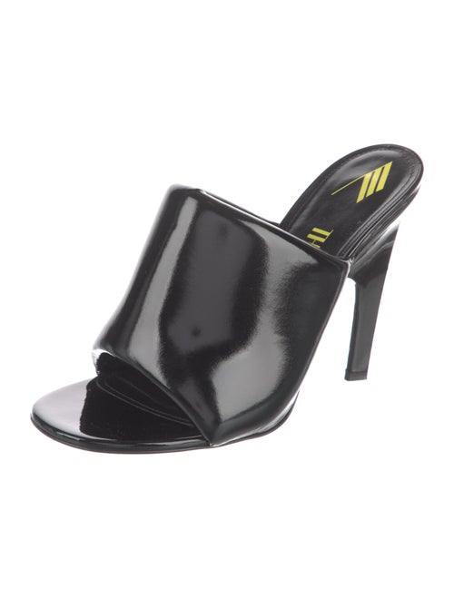 Attico Patent Leather Slides