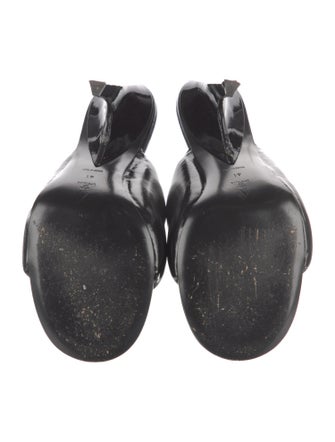 Attico Patent Leather Slides