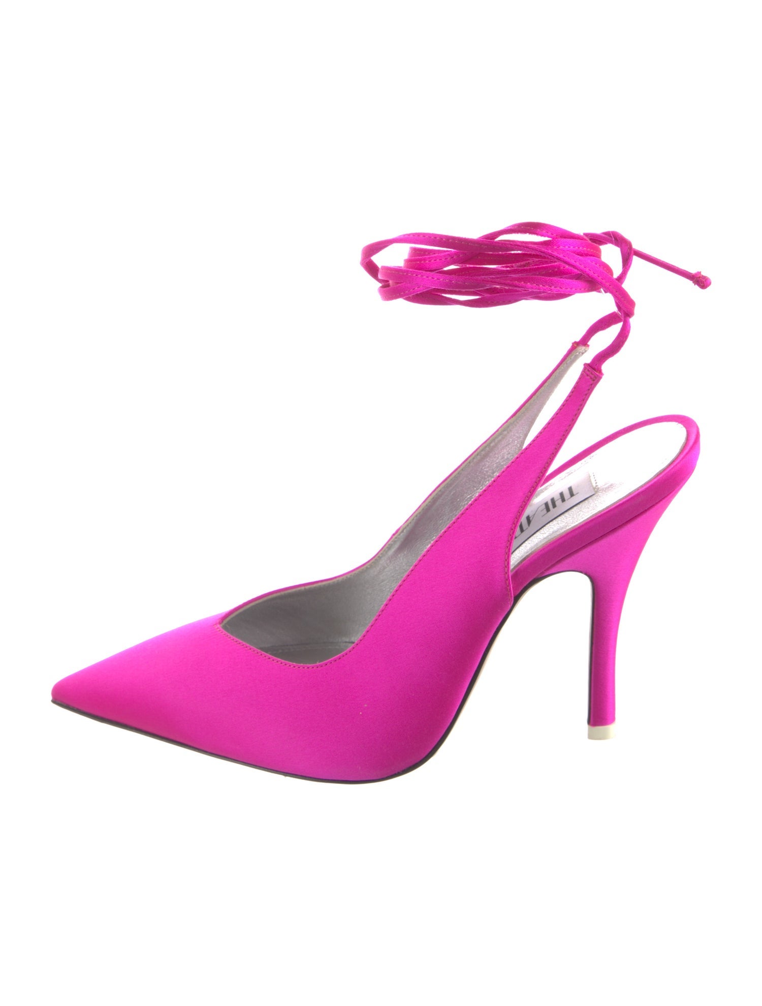 Attico Satin Slingback Pumps