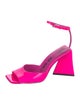 Attico Patent Leather Sandals