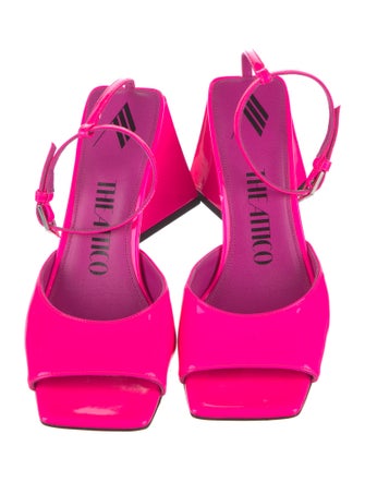 Attico Patent Leather Sandals