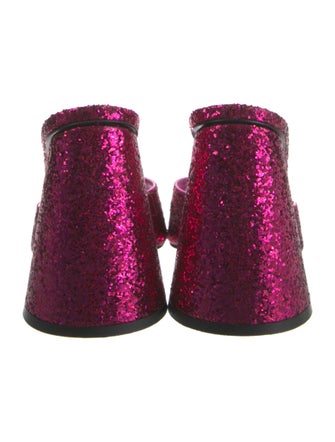Attico Glitter Glitter Accents Slides