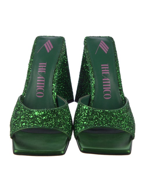 Attico Glitter Glitter Accents Slides