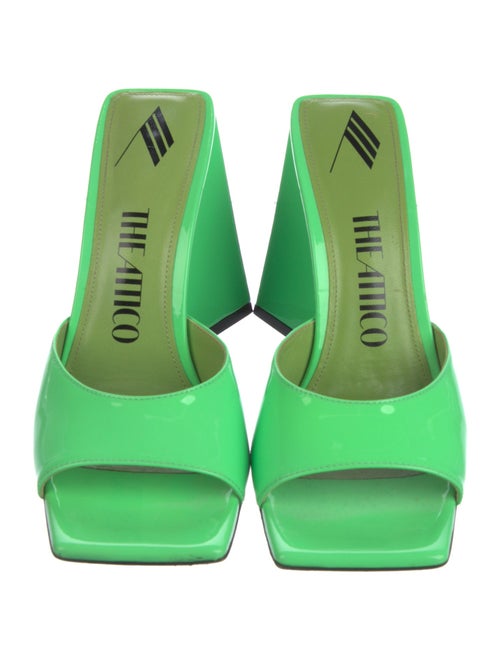 Attico Patent Leather Slides