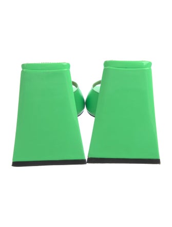 Attico Patent Leather Slides