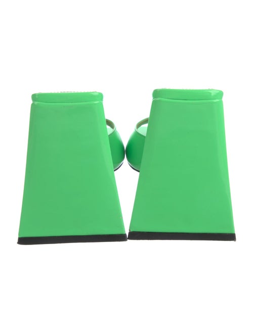 Attico Patent Leather Slides