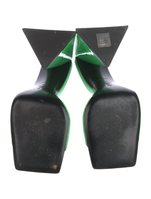 Attico Patent Leather Slides